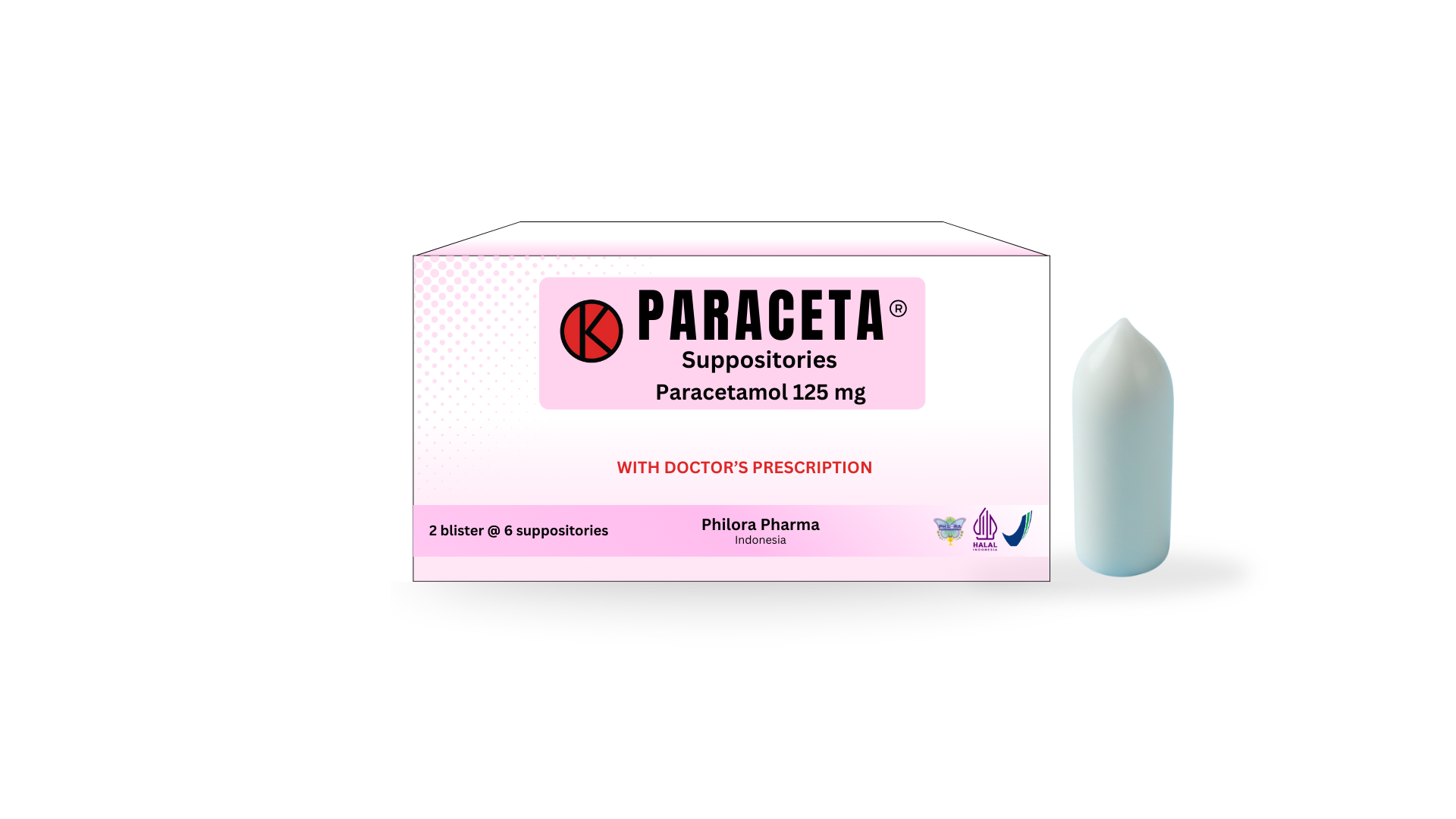 PARACETA SUPPOSITORIES